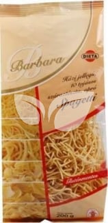 Barbara Gluténmentes Spagetti tészta 200g