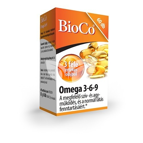 BioCo Omega 3-6-9 kapszula