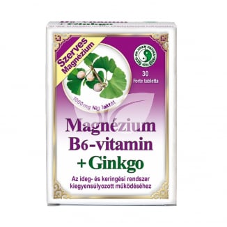 Dr.Chen Magnézium B6-vitamin+Ginkgo tabletta