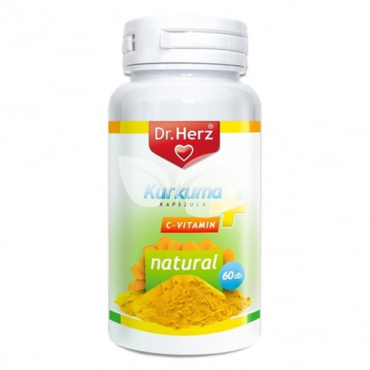 Dr.Herz Kurkuma+C-vitamin kapszula