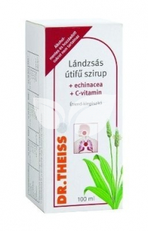 Dr.Theiss Lándzsás útifű szirup echinaceával és C-vitaminnal