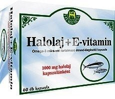 Herbária Halolaj + E vitamin készítmény 60db