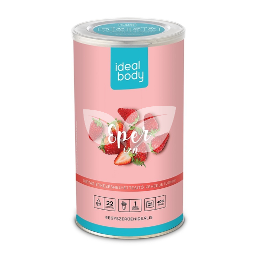 IdealBody® fehérje-turmixpor, epres, 15 adag • Egészségbolt