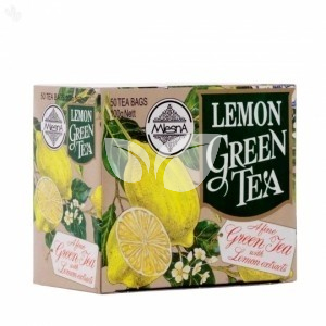 Mlesna zöld tea citrom ízesítéssel • Egészségbolt