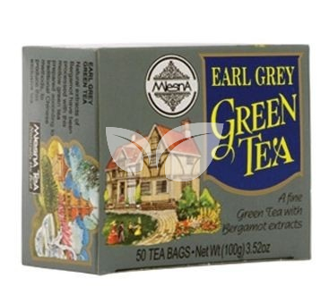 Mlesna zöld tea earl grey ízesítéssel