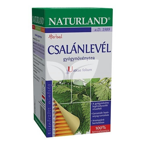 Naturland Csalánlevél gyógynövény tea • Egészségbolt