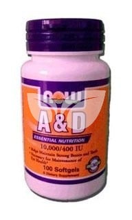 Now A & D Vitamin kapszula • Egészségbolt