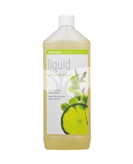 Sodasan Bio folyékony szappan citrom-oliva 1000 ml