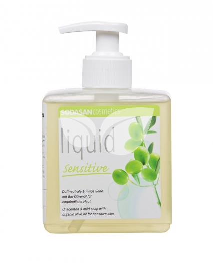 Sodasan bio folyékony szappan sensitive pumpás 300ml • Egészségbolt