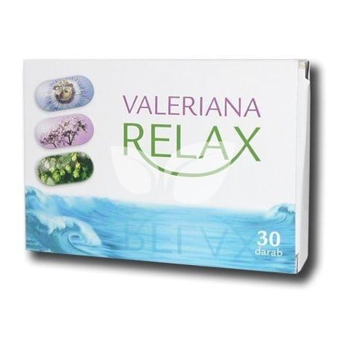 Valeriana Relax lágyzselatin kapszula