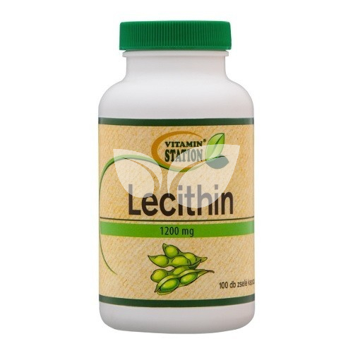 Vitamin Station Lecithin gélkapszula • Egészségbolt