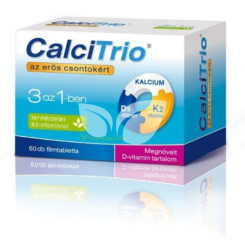 CalciTrio 3 az 1-ben filmtabletta • Egészségbolt