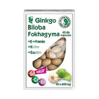 Dr.Chen Ginkgo biloba és Fokhagyma kapszula