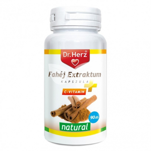 Dr.Herz Fahéj Extraktum + C-vitamin kapszula