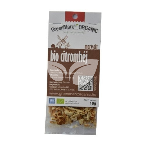 Greenmark Bio fűszer citromhéj morzsolt