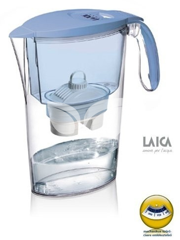 Laica Color Clear line vízszűrő kancsó kék 1db szűrőbetéttel