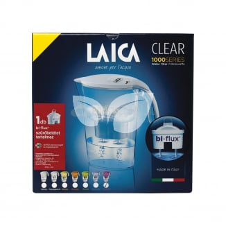 Laica Color Clear line vízszűrő kancsó lila 1db szűrőbetéttel - 2.