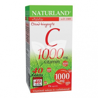 Naturland 1000 mg C-vitamin tabletta