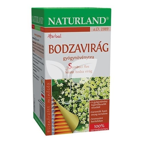 Naturland Bodzavirág filteres teakeverék