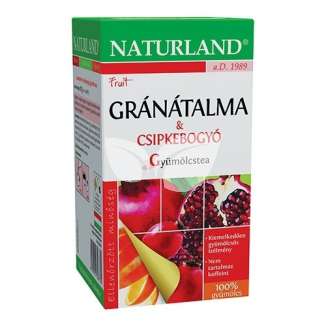 Naturland Gyümölcstea gránátalmával & csipkebogyóval