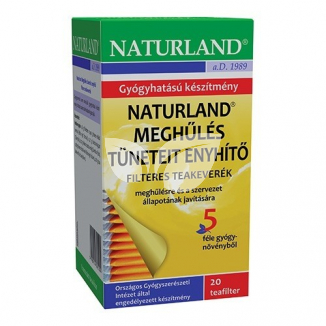 Naturland Meghűlés tüneteit enyhítő teakeverék