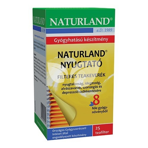 Naturland Nyugtató filteres teakeverék • Egészségbolt