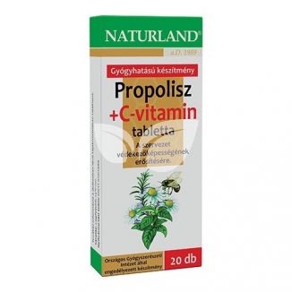 Naturland Propolisz + C-vitamin tabletta