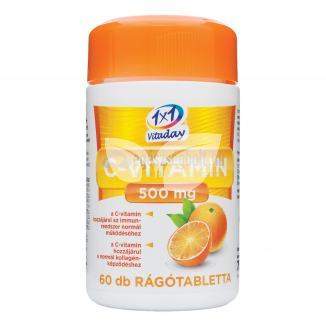 1x1 Vitaday C-vitamin rágótabletta 500 mg - 2.