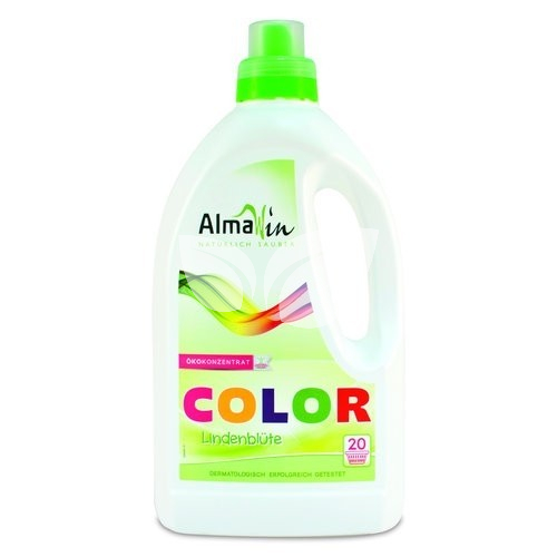 Almawin Color ÖKO Folyékony mosószer koncentrátum színes ruhákhoz Hársfavirág kivonattal 20 mosásra • Egészségbolt