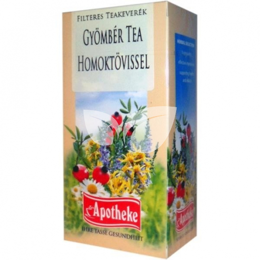 Apotheke Gyömbér és Homoktövis tea • Egészségbolt