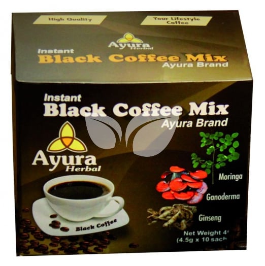 Ayura Herbal Instant fekete kávé