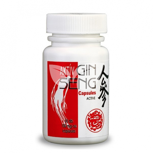 Bioextra Aktiv Ginzeng 375 mg kapszula • Egészségbolt