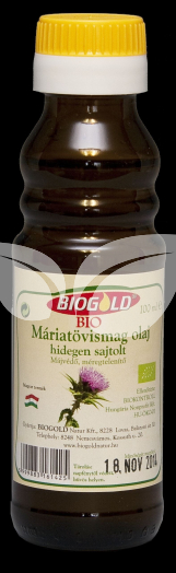 Biogold Bio Máriatövismag olaj