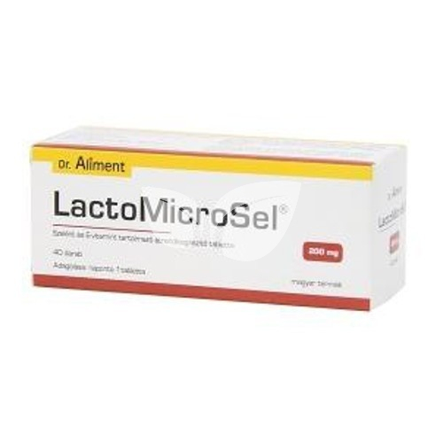 Dr.Aliment Lactomicrosel tabletta