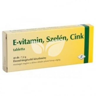 E-Vitamin+Szelén+Cink tabletta