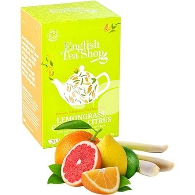 English Tea Shop Bio Citromfű tea Gyömbér-Citrus • Egészségbolt