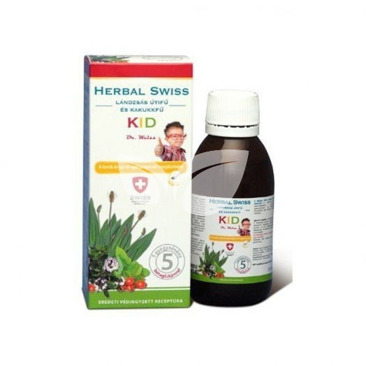 Herbal Swiss Kid Köhögés elleni szirup Gyermekeknek • Egészségbolt