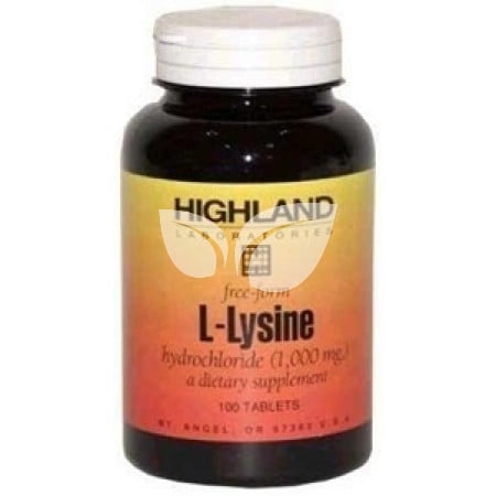 Highland L-Lysine tabletta • Egészségbolt