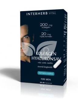 Interherb Vital Kollagén&Hyaluronsav for Man kapszula férfiaknak