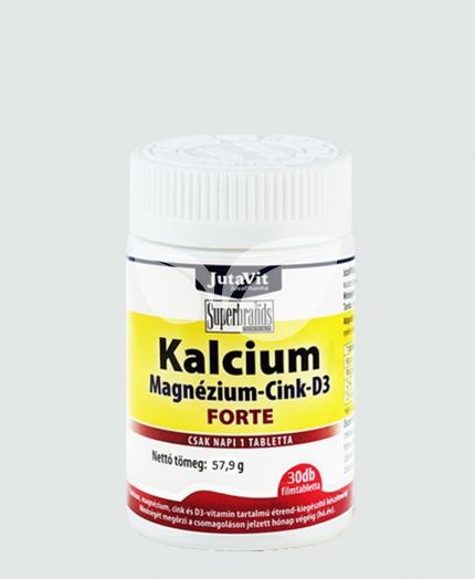 JutaVit Kalcium-Magnézium-Cink Tabletta • Egészségbolt