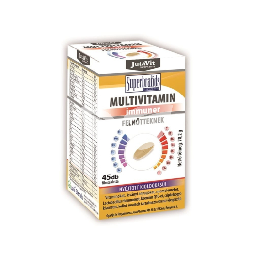 JutaVit Multivitamin Felnőtt tabletta 45 db • Egészségbolt