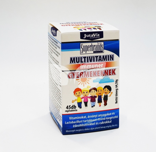 JutaVit Multivitamin immunkomplex Lactobacilussal gyerekeknek • Egészségbolt