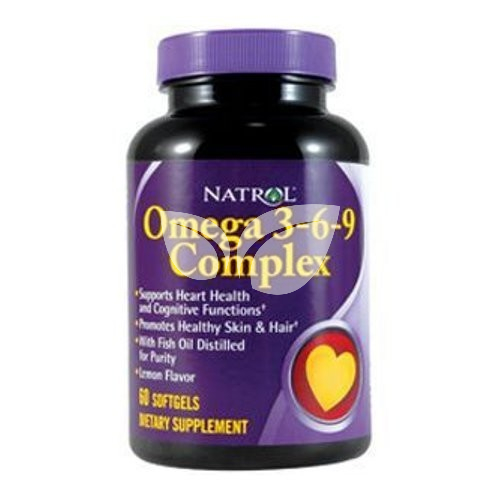 Natrol Omega 3-6-9 Komplex kapszula