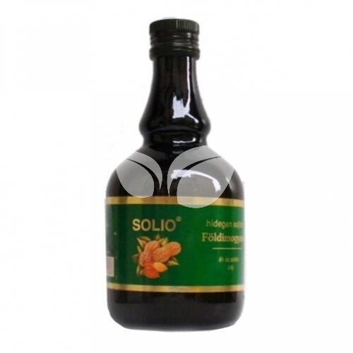 Solio Hidegen sajtolt Földimogyoró olaj • Egészségbolt