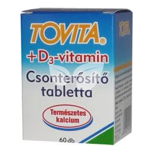 Tovita Csonterősítő tabletta + D3 vitamin • Egészségbolt