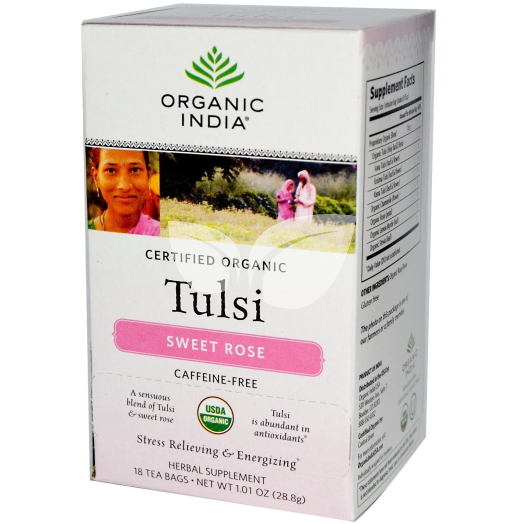 Tulsi Tulsi Sweet Rose Filteres tea • Egészségbolt