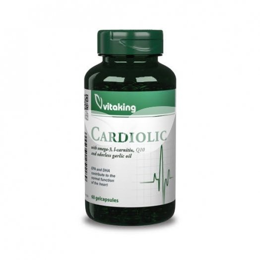 Vitaking Cardiolic gélkapszula • Egészségbolt