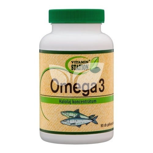 Vitamin Station Omega 3 zselétabletta • Egészségbolt