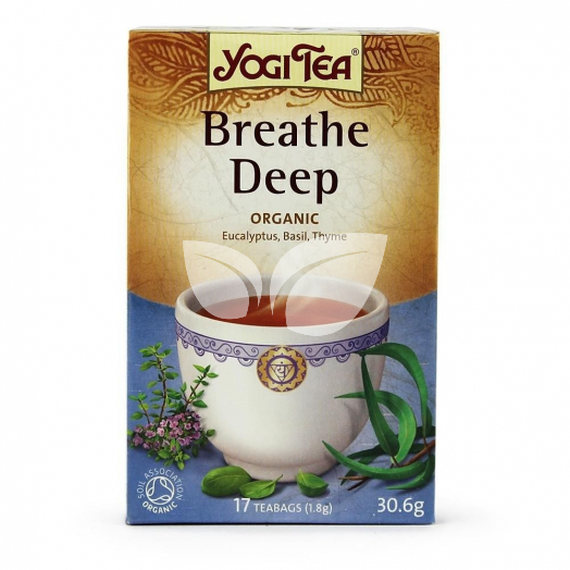 Yogi Bio Mély Lélegzet tea • Egészségbolt