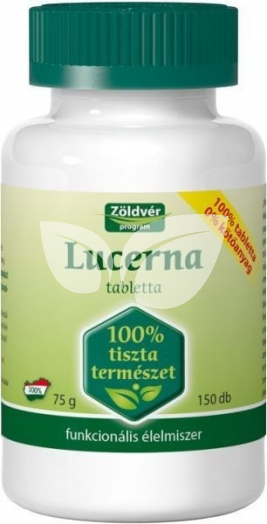 Zöldvér 100%-Os Lucerna Tabletta • Egészségbolt